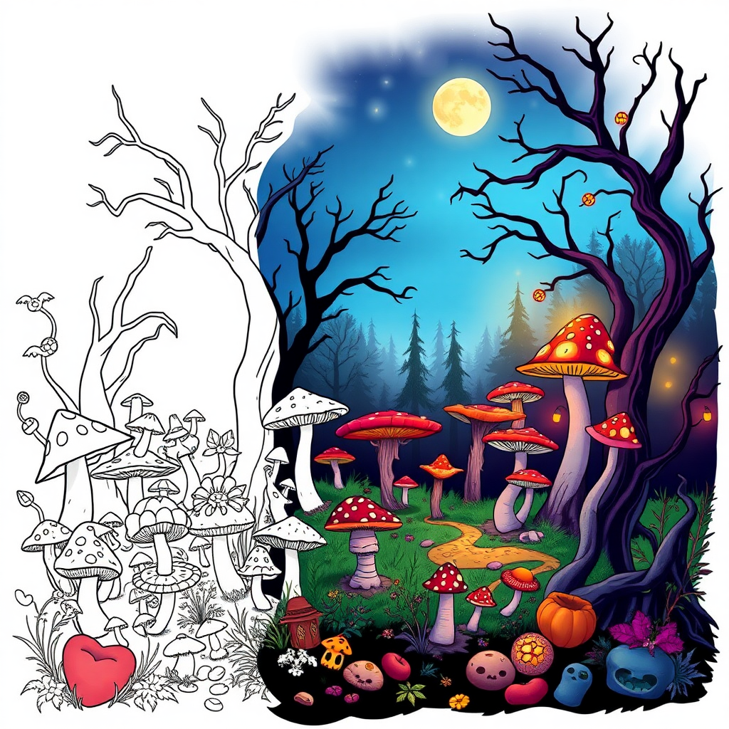 Magical_mushroom_circle_in_spooky_woods_drawing_0001