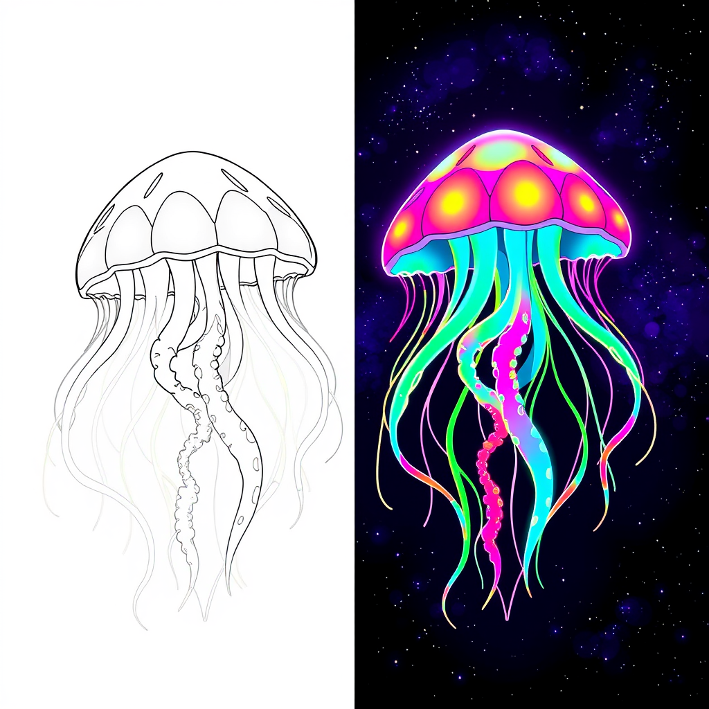 Spectral_space_jellyfish_with_glowing_tentacles_lineart_0001